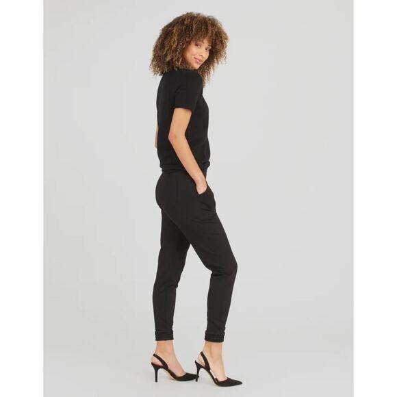 Spanx Perfect Pant Jogger Black Women’s Size Medium - Picture 3 of 13